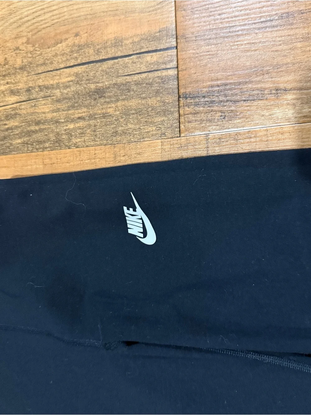 BOGO kids Nike Black Leggings with White Logo